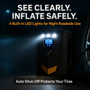 Tire Inflator with LCD Display and Auto Shut-Off by LJGDeals