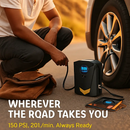 Tire Inflator with LCD Display and Auto Shut-Off by LJGDeals
