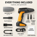 Cordless Car Vacuum & Tire Inflator 4-in-1 by LJGDeals