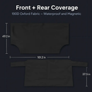 Car Windshield Cover Front & Rear, Waterproof Oxford Fabric by LJGDeals