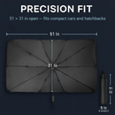 Foldable Car Sunshade Umbrella for Windshield Protection by LJGDeals