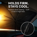 Foldable Car Sunshade Umbrella for Windshield Protection by LJGDeals