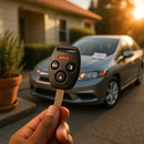 Key Fob Shell for Civic Replacement Shell by LJGDeals