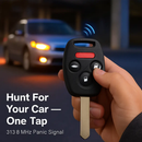 Remote Key Fob Shell with Buttons for Honda Accord by LJGDeals