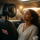 Car Cooling Fan Portable Rotatable Vehicle Fan by LJGDeals