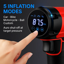 Cordless Car Tire Pump Portable Inflator with LED Light by LJGDeals