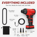 Cordless Car Tire Pump Portable Inflator with LED Light by LJGDeals
