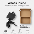 Car Dashboard Phone Holder Stand for Easy One-Hand Use by LJGDeals