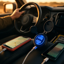 USB Car Charger with Dual Ports for Fast Charging by LJGDeals
