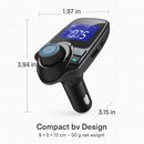 iMounTek Car Wireless FM Transmitter MP3 Player Hand-Free Call USB Charger AUX Input TF Card USB Flash Drive by LJGDeals