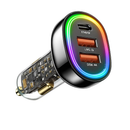 3-Port Fast Charge Car Charger with Type-C by LJGDeals