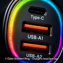 3-Port Fast Charge Car Charger with Type-C by LJGDeals