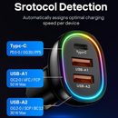 3-Port Fast Charge Car Charger with Type-C by LJGDeals