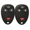 Keyless Car Key Fob Case Replacement Pad for 5-Button Remotes by LJGDeals