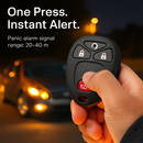 Keyless Car Key Fob Case Replacement Pad for 5-Button Remotes by LJGDeals