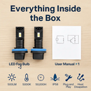 Fog Light Bulbs - Bright Replacement for Vehicles by LJGDeals