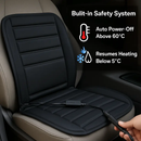 Heated Car Seat Cushion for Comfort and Warmth by LJGDeals