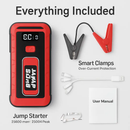 Car Jump Starter Booster with LED Flashlight by LJGDeals