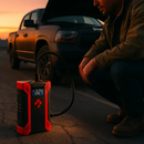Car Jump Starter with Air Compressor - 12V Vehicle Booster by LJGDeals