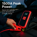 Portable Car Jump Starter with Air Compressor by LJGDeals
