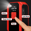 Portable Car Jump Starter with Air Compressor by LJGDeals