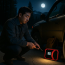 Portable Car Jump Starter with Air Compressor by LJGDeals