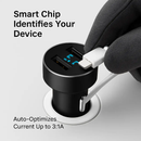Dual USB Car Charger for Everyday Driving - Compact & Safe by LJGDeals