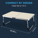 Foldable Laptop Table for Bed, Sofa and Desk by LJGDeals