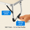 Foldable Laptop Table for Bed, Sofa and Desk by LJGDeals