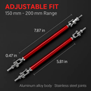 Splitter Rod Front Bumper Lip Support Rods by LJGDeals