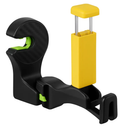 Headrest Hook with Phone Mount and Locking Bracket by LJGDeals