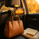 Headrest Hook with Phone Mount and Locking Bracket by LJGDeals