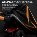 Scooter Protective Cover for Mobility Scooter Waterproof by LJGDeals