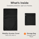Scooter Protective Cover for Mobility Scooter Waterproof by LJGDeals
