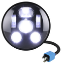 LED Headlight for 5.75in motorcycles with projector by LJGDeals