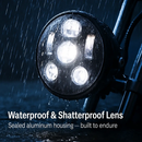 LED Headlight for 5.75in motorcycles with projector by LJGDeals
