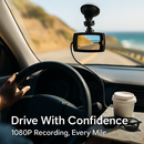 Car DVR Dash Cam with Night Vision for Clear Footage by LJGDeals
