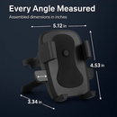 Car Phone Mount for Air Vent with Adjustable View by LJGDeals