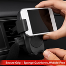 Car Phone Mount for Air Vent with Adjustable View by LJGDeals