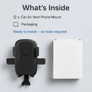 Car Phone Mount for Air Vent with Adjustable View by LJGDeals