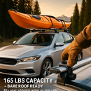 Universal Roof Rack Cross Bars 47.24in for Cars by LJGDeals
