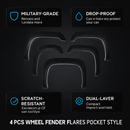 Pocket Style Fender Flares for Silverado 2007-2013 by LJGDeals