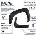 Pocket Style Fender Flares for Silverado 2007-2013 by LJGDeals