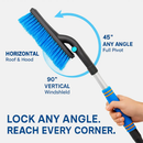 3-in-1 Windshield Ice Scraper with Extendable Tool by LJGDeals