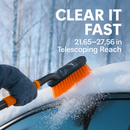 3-in-1 Windshield Ice Scraper with Extendable Tool by LJGDeals