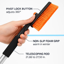 3-in-1 Windshield Ice Scraper with Extendable Tool by LJGDeals