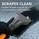 3-in-1 Windshield Ice Scraper with Extendable Tool by LJGDeals