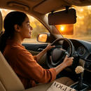 Car Sun Visor Extender: Extended Sun Shield for Clear Vision by LJGDeals
