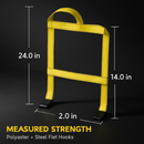 Car Basket Straps for Tow Dollies - Secure Wheel Transport by LJGDeals