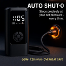 Car Tire Inflator Pump with LED Light, Portable Air Pump by LJGDeals